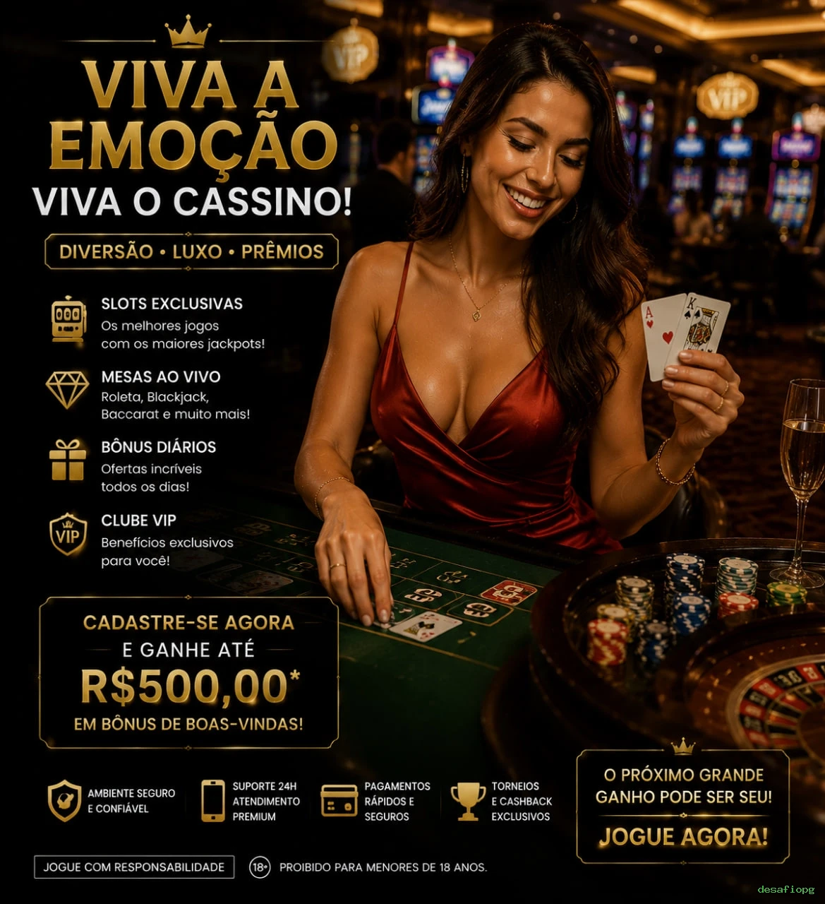 Cassino ao vivo com dealers reais da Evolution Gaming